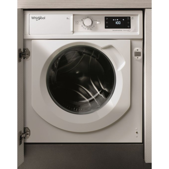 Lave Linge Hublot Encastrable Biwmwg81484eu Whirlpool La Redoute