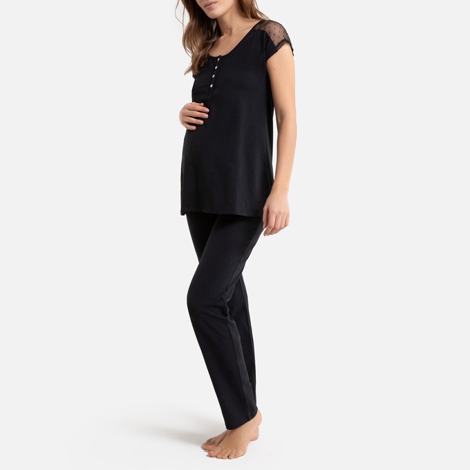Black nursing pyjamas