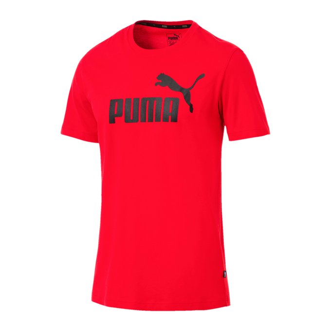 red puma shirt