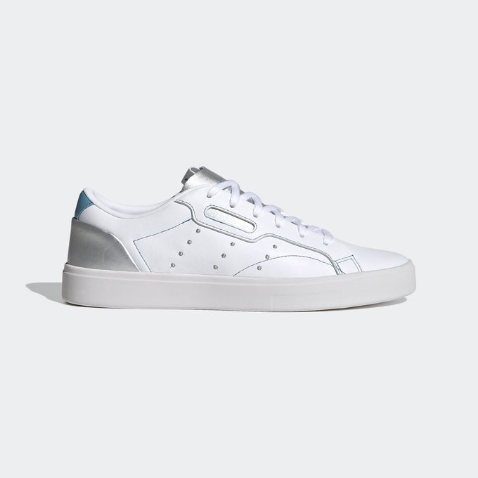adidas sleek blanche