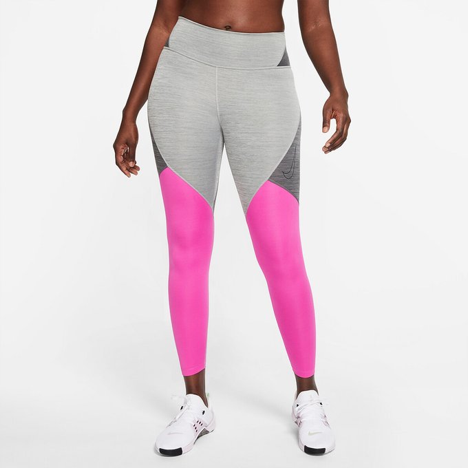 pink nike leggings womens