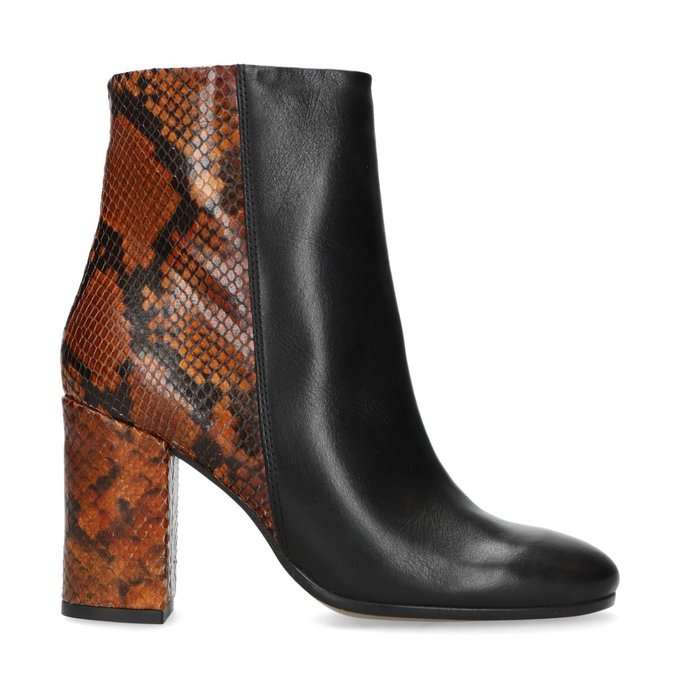 bottes imprimé serpent