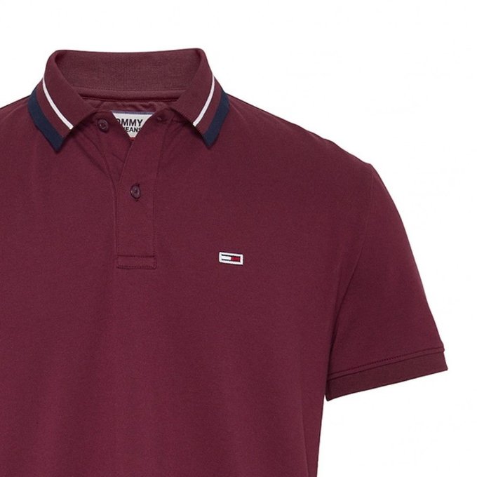 tommy hilfiger polo bordeaux