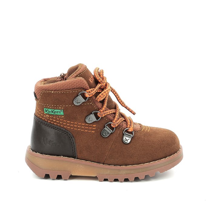 Kids Kicknature Outdoor Ankle Boots in Suede