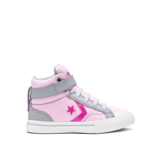 kids white leather converse high tops