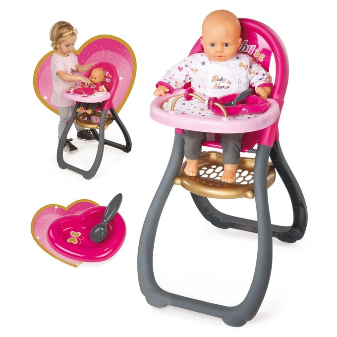 Poupée Baby Chaise Pour Nurse Haute DWIbHeEY29