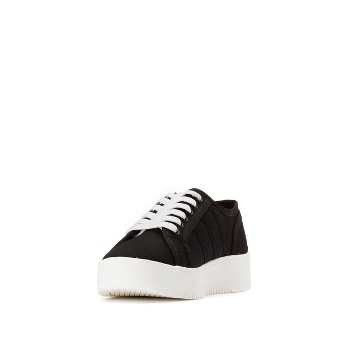 ladies flatform trainers