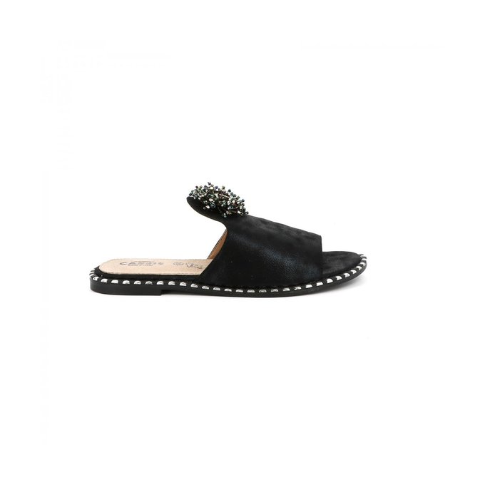 mule plate noir