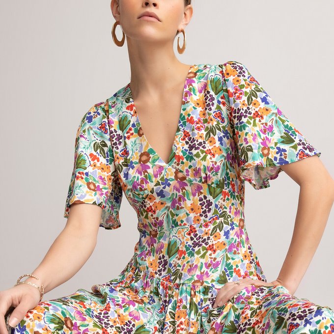 floral midaxi