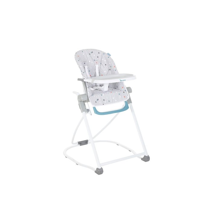 et compacte Chaise Badabulle grise haute multipositions gris PkTZOwXiu
