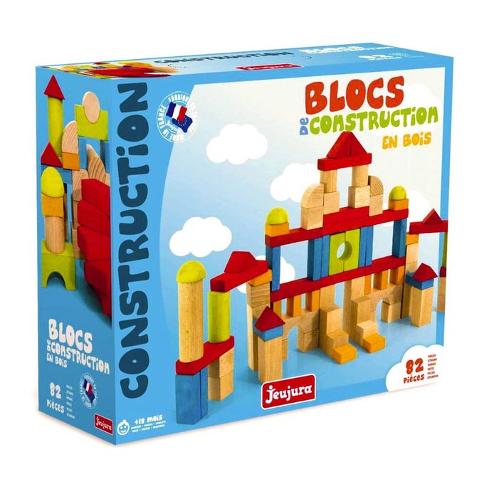 blocs de construction jeujura 40 pieces