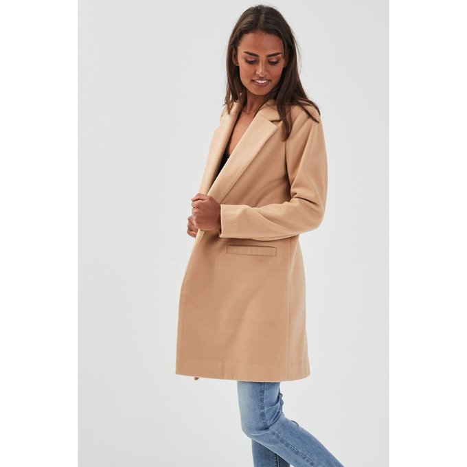 Pardessus droit boutonné Cache Cache | La Redoute Manteau femme CACHE CACHE | La Redoute