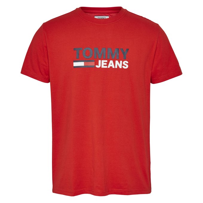 tommy jeans t shirt red