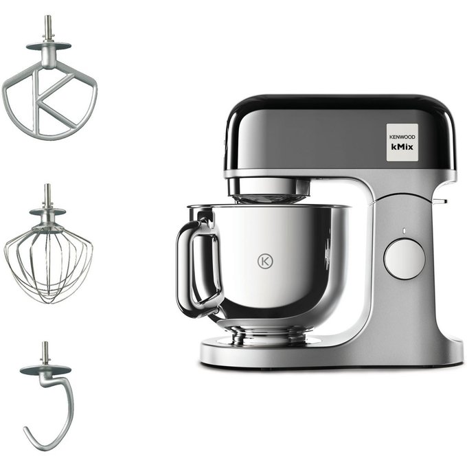 Robot Patissier Kmx760bc Kmix Noir Glossy Kenwood La Redoute