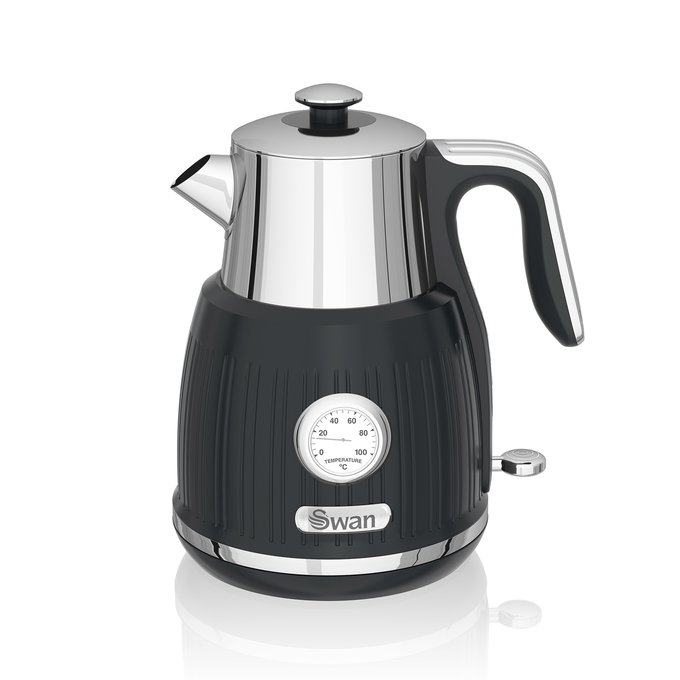 1.5l jug kettle black , black, Swan 1.5l jug kettle black , black, Swan