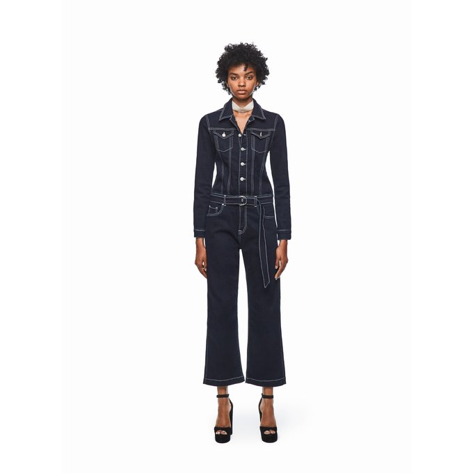 pepe jeans denim jumpsuit