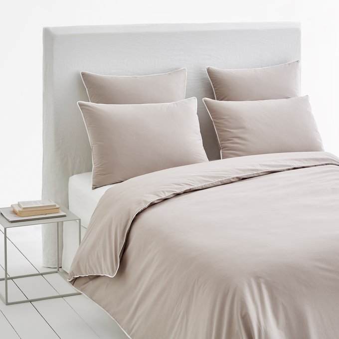 Teogrim Organic Cotton Percale Duvet Cover Am Pm La Redoute