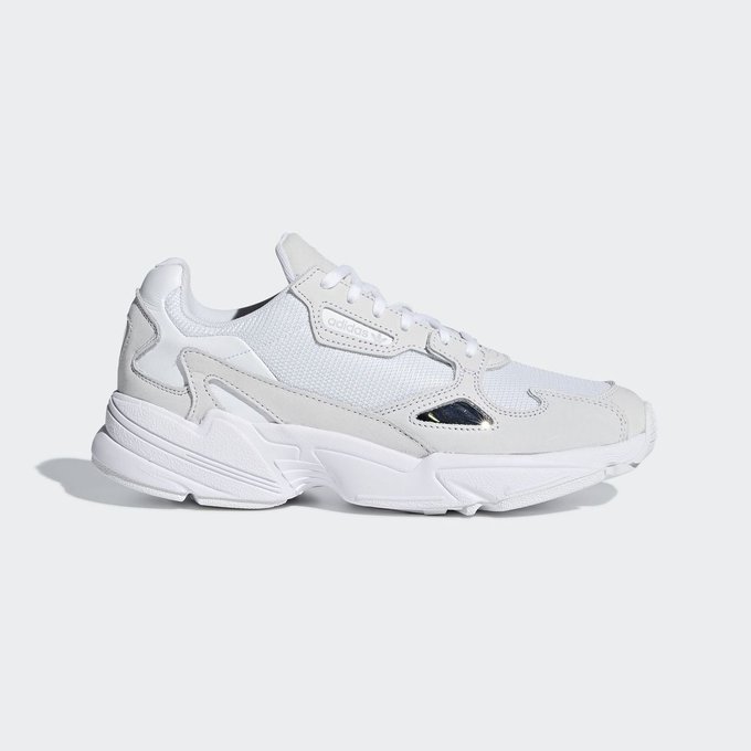 Baskets falcon blanc Adidas | La Redoute Baskets falcon blanc Adidas | La Redoute