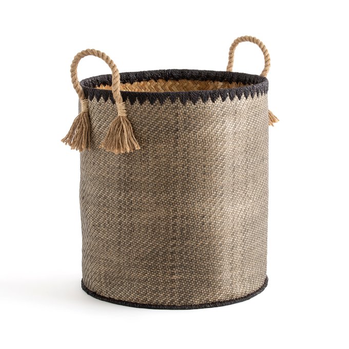 tall basket with lid