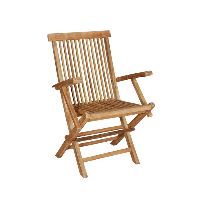 Fauteuil de jardin pliant en teck teck brut Bois Dessus Bois Fauteuil de jardin pliant en teck teck brut Bois Dessus Bois