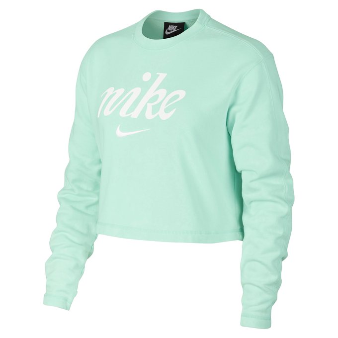 pull nike femme verte