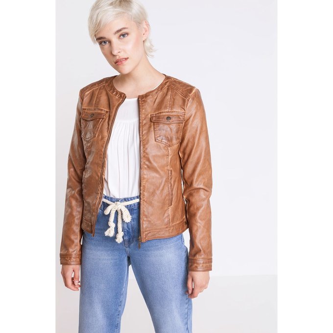 Blouson cuir marron schott homme Blouson cuir marron schott homme
