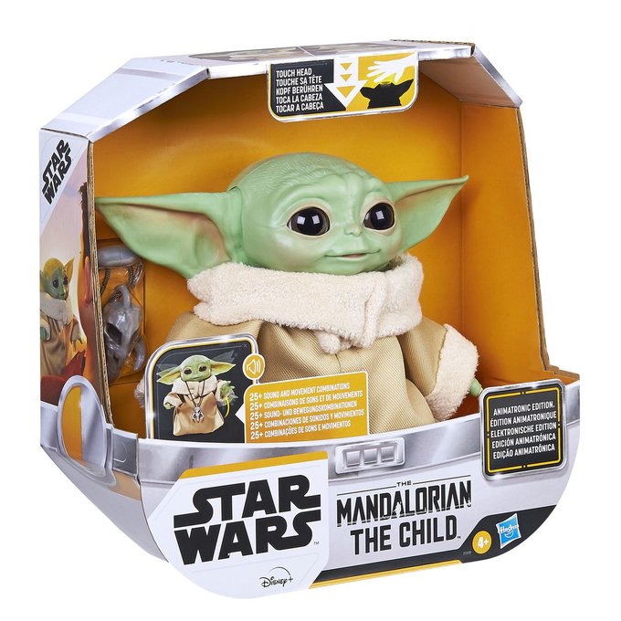 Star Wars The Mandalorian Figurine The Child Bebe Yoda Animatronic Star Wars La Redoute