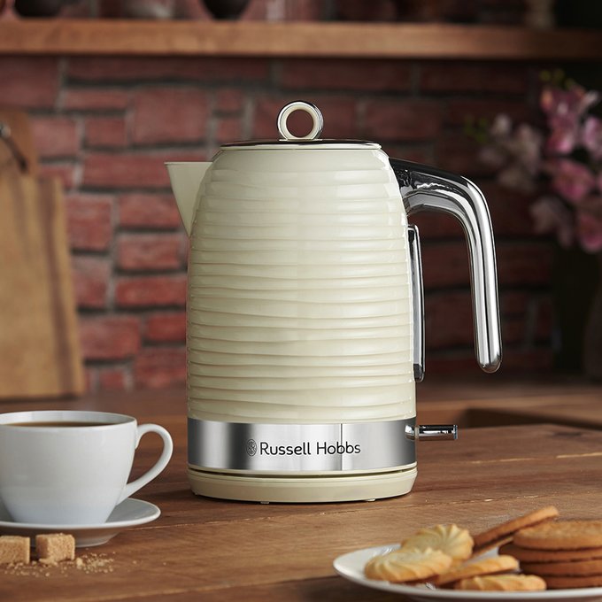 24364 inspire kettle cream , cream Russell Hobbs 24364 Cream Inspire