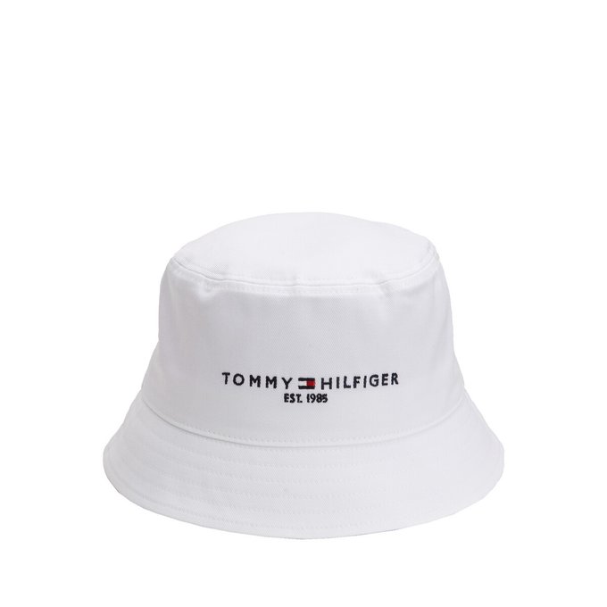 white tommy hilfiger bucket hat