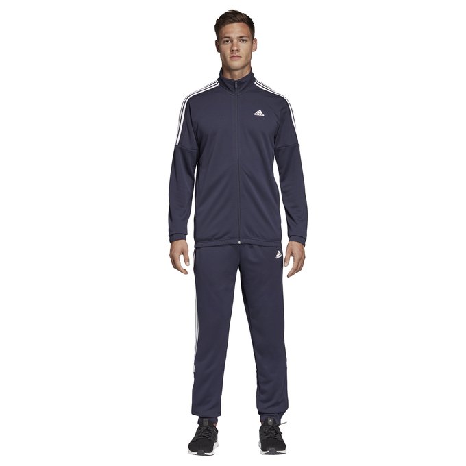 navy blue adidas suit