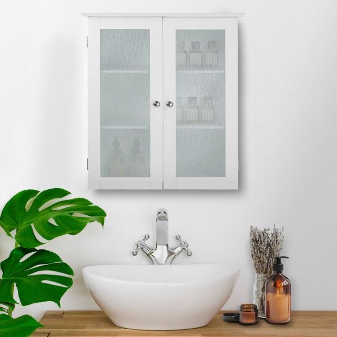 Placard Salle De Bain Mural Placard mural de salle de bain en bois connor Elegant Home | La Redoute