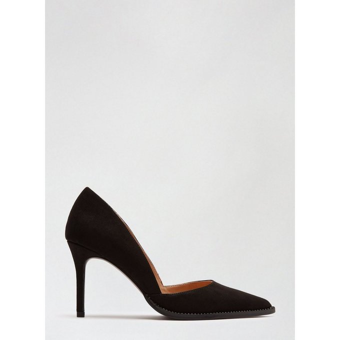 escarpins noirs bout pointu