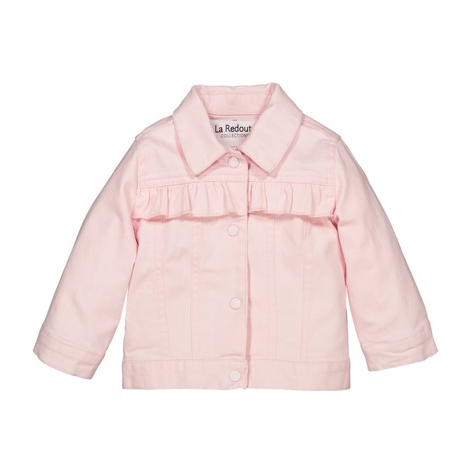 La Redoute Collections Big Girls Printed All-in-One Birth-3 Years White Size 3 Months 23 in.