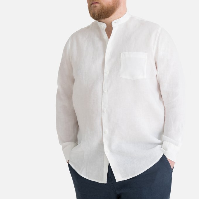 CAMISA LINHO GOLA MAO CAMISA LINHO GOLA MAO