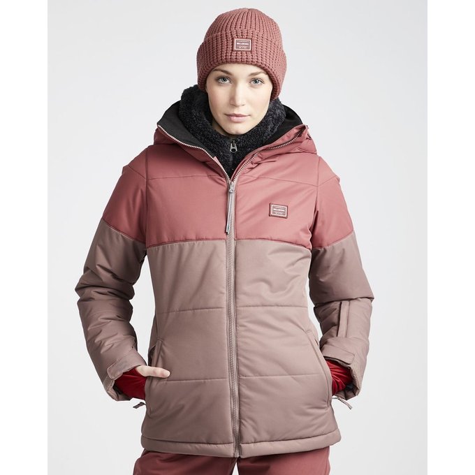 Veste de snow down rider violet vintage plum Billabong | La veste a capuche bb tot down