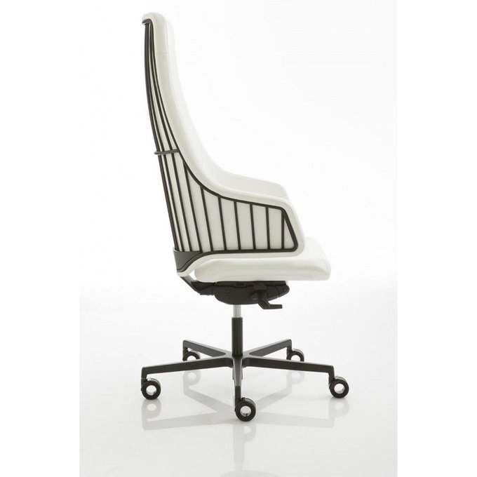 Fauteuil De Bureau Dossier Haut London Blanc Seanroyale La Redoute