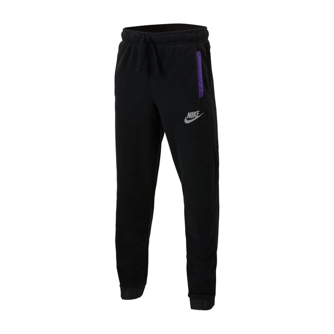 black sports joggers