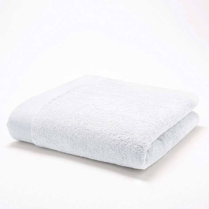 90x50/ cm Cotton Douceur d Int/érieur Jacquard Hand Towel Terrycloth Plain Adelie Coral