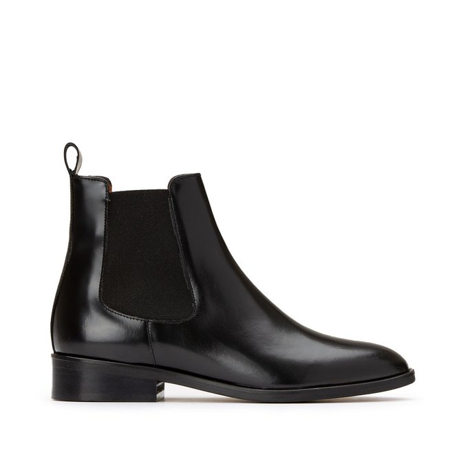 Dwain Leather Chelsea Boots