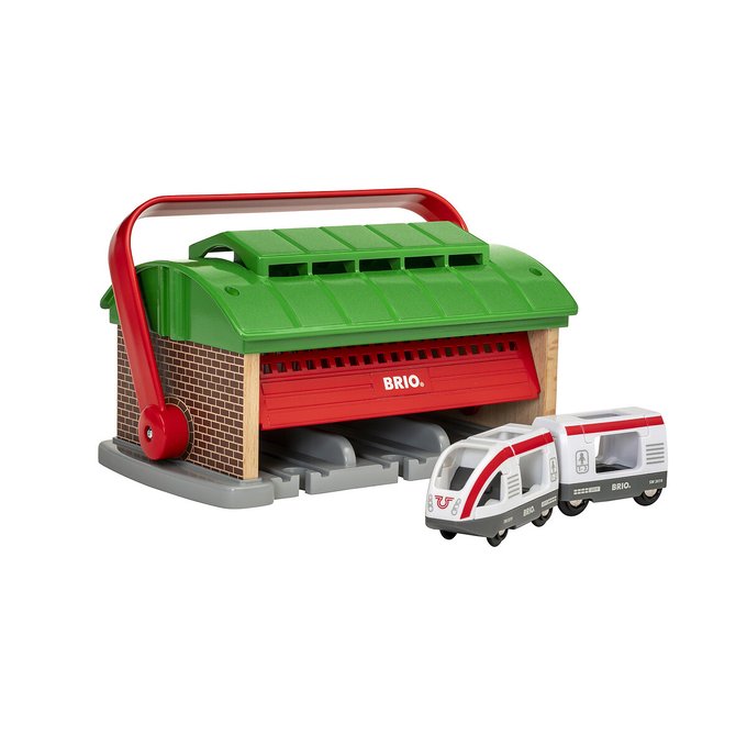 brio garage train