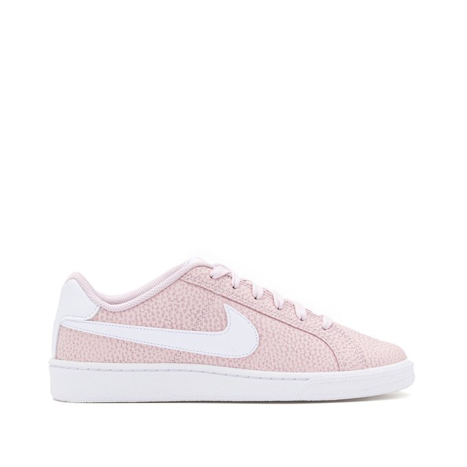 nike pink leather trainers