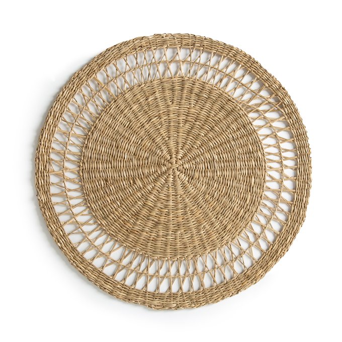 Set Of 4 Nala Place Mats Natural La Redoute Interieurs La Redoute