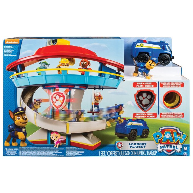 Paw Patrol Playset Quartier General Spi6022632 Spin Master