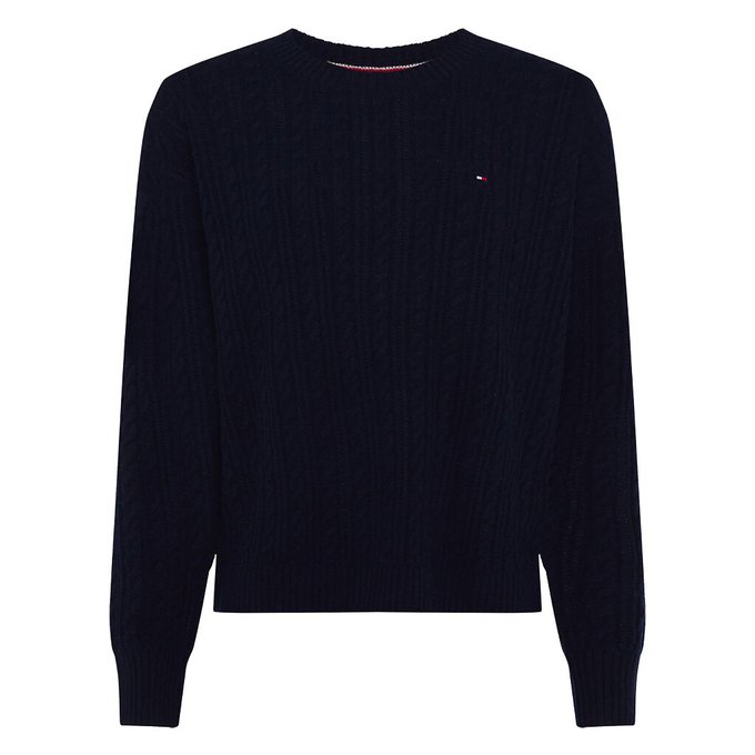 tommy hilfiger cable knit jumper