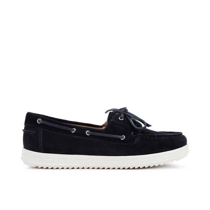 geox navy loafers