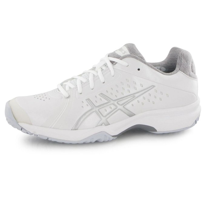 basket asics fille argent