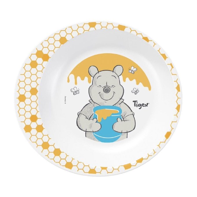 Les Essentiels Du Repas Winnie L Ourson Pour Bebe Jaune Tigex La Redoute