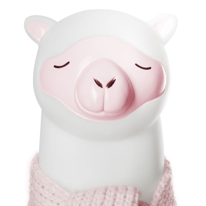 Veilleuse Enfant Design Lama Dream Blanc Atmosphera La Redoute