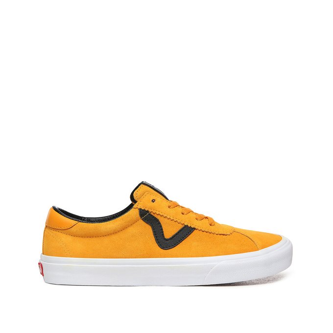 Classic suede trainers , yellow, Vans 