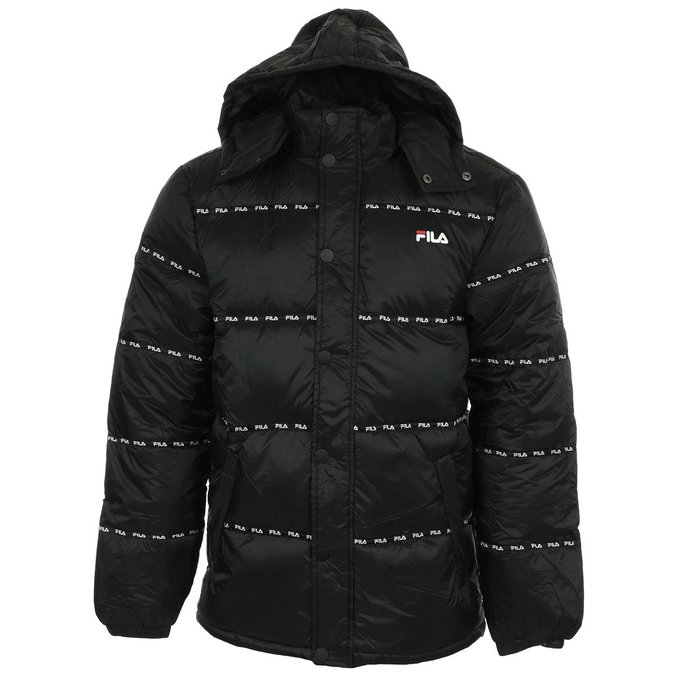 fila parka noir